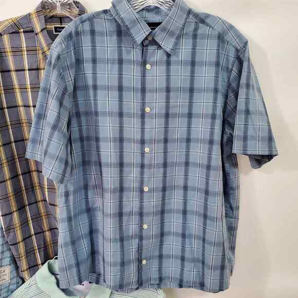 Nautica Tasso Elba Club Room John Ashford Men's L Casual Button Down Shirts 4ct - Picture 10 of 15